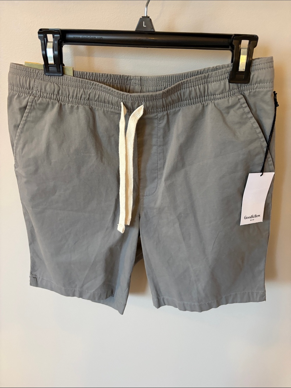 NWT Goodfellow & Co Gray Drawstring Casual Shorts